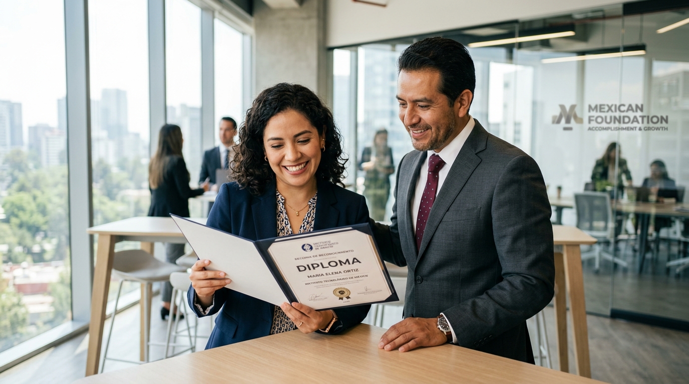 Entrega y revisión de certificación oficial SEP-CONOCER